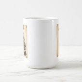 Das Leben beginnt nach dem Kaffee Kaffeetasse (Mittel)