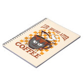 Das Leben beginnt nach dem Kaffee Notizblock (Linke Seite)