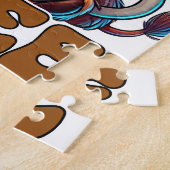 Das Leben beginnt nach dem Kaffee Puzzle (Seite)