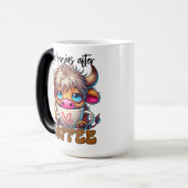 Das Leben beginnt nach dem Kaffee Verwandlungstasse (Vorderseite Links)