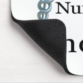 Das Leben beginnt nach der Nursing School Funny Nu Mousepad (Ecke)