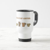 Das Leben beginnt nach der Tasse des Reiseführers (VorderseiteRechts)