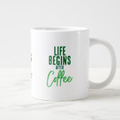 Das Leben beginnt nach Jumbo-Tasse (Rechts)