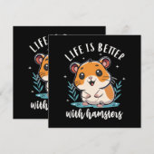 Das Leben bei Hamstern ist besser (Vorne/Hinten)