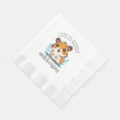 Das Leben bei Hamstern ist besser Serviette (Ecke)