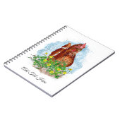 Das Leben bei Hühnern ist besser Notizblock (Linke Seite)