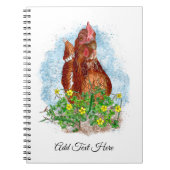 Das Leben bei Hühnern ist besser Notizblock (Vorderseite)