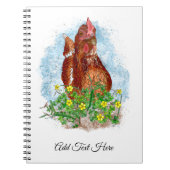 Das Leben bei Hühnern ist besser Notizblock (Vorderseite)