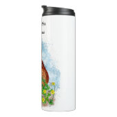 Das Leben bei Hühnern ist besser Thermosbecher (Nach rechts gedreht)