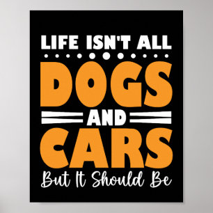 Das Leben besteht nicht nur aus Hunden und Autos, Poster