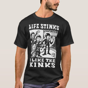 Das Leben bleibt mir gefallen, wie die Kinks essen T-Shirt