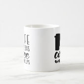 Das Leben bringt Kaffee Kaffeetasse (Mittel)