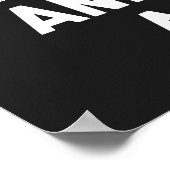 Das Leben bringt mich zu einem witzigen Zitat Poster (Ecke)