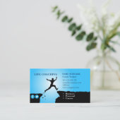 Das Leben coachte Visitenkarte (Stehend Vorderseite)