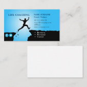 Das Leben coachte Visitenkarte (Vorne/Hinten)