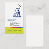 Das Leben coachte Visitenkarte (Vorne/Hinten)