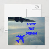 Das Leben der Dream PostCard Postkarte (Vorne/Hinten)