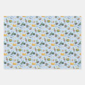 Das Leben der farbenfrohen Gärtner Geschenkpapier Set (Vorderseite 3)