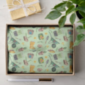 Das Leben der farbenfrohen Gärtner Seidenpapier (Geschenk)