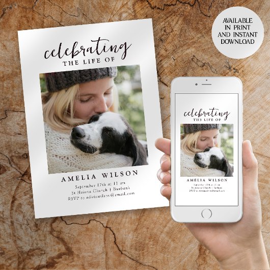 Das Leben der Gedenkstätte für Fotos Einladung