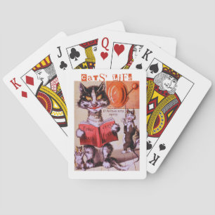 Das Leben der Katze - Das Leben ist lustig! Sei ei Spielkarten
