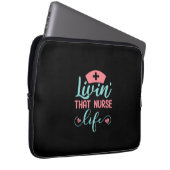 Das Leben der Krankenschwester Laptopschutzhülle (Vorne Rechts)