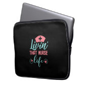 Das Leben der Krankenschwester Laptopschutzhülle (Vorderseite Links)