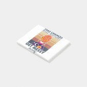 Das Leben der Lehrer bringt Chancen Post-it Klebezettel (angewinkelt)