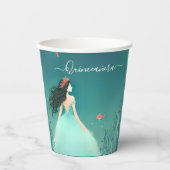 Das Leben der Meeresfische unter dem Meer Quincean Pappbecher (Vorderseite)