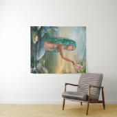 Das Leben der Meerjungfrau Wandteppich (Beispiel (Horizontal))