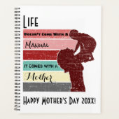 Das Leben der Mutter kommt nicht mit einem Handbuc Planer (Vorderseite)