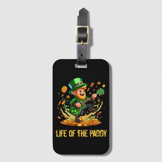 Das Leben der Paddy, St. Patrick's Day Gepäckanhänger (Vorderseite Vertikal)
