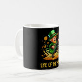 Das Leben der Paddy, St. Patrick's Day Kaffeetasse (Vorderseite Links)