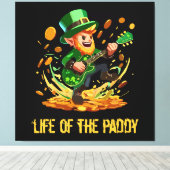 Das Leben der Paddy, St. Patrick's Day Leinwanddruck (Insitu (Holzboden))