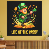 Das Leben der Paddy, St. Patrick's Day Leinwanddruck (Insitu (Wohnzimmer))