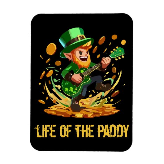 Das Leben der Paddy, St. Patrick's Day Magnet (Vertikal)