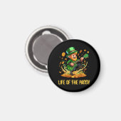 Das Leben der Paddy, St. Patrick's Day Magnet (Vorderseite/Rückseite)
