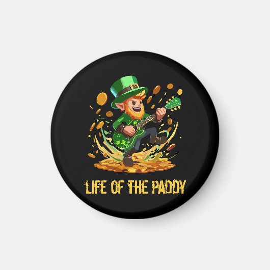Das Leben der Paddy, St. Patrick's Day Magnet (Vorne)
