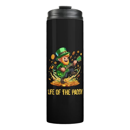 Das Leben der Paddy, St. Patrick's Day Thermosbecher (Vorderseite)