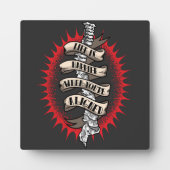 Das Leben des Chiropraktors ist glücklicher, wenn  Fotoplatte (Vorderseite)