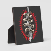 Das Leben des Chiropraktors ist glücklicher, wenn  Fotoplatte (Vorderseite)