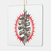 Das Leben des Chiropraktors ist glücklicher, wenn Keramikornament (Links)