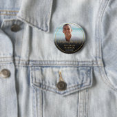 Das Leben des Fotos der Beerdigung feiern Button (Beispiel)