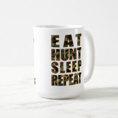 Das Leben des Jägers essen Kaffeetasse (VorderseiteRechts)