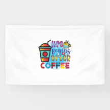 Das Leben des Kaffees beginnt nach dem Kaffee