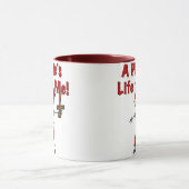 Das Leben des Piraten für mich Tasse (Zentrum)