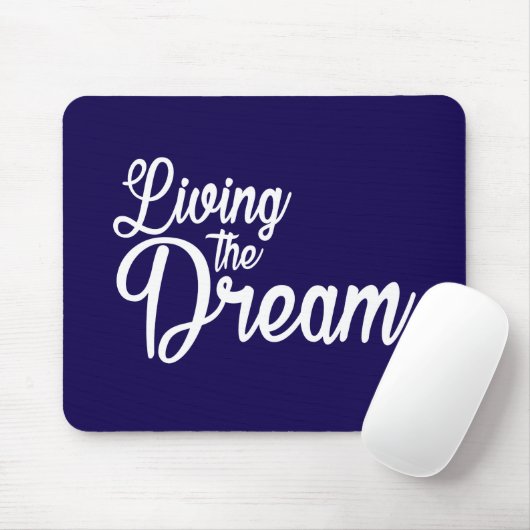 Das Leben des Traums Inspiration Motivierend Mousepad (Mit Mouse)