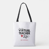 Das Leben des virtuellen Lehrers Tasche (Rückseite)