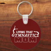 Das Leben dieser Gymnastik Mama, Gymnastik Lover Schlüsselanhänger (Vorderseite)