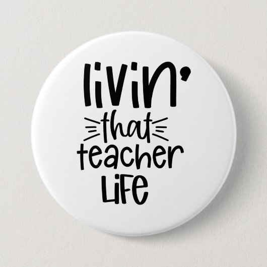 Das Leben dieses Lehrers Button (Vorderseite)